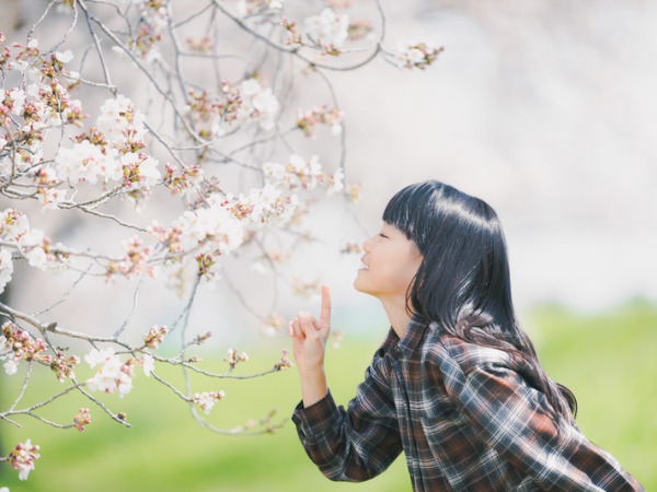 桜と人物を綺麗に撮る方法