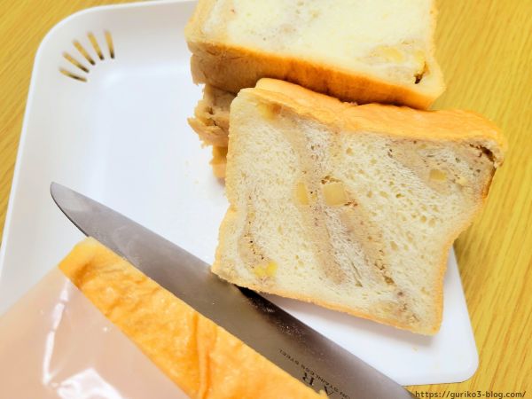 栗きんとん生食パン　ちこり村　岐阜県中津川市