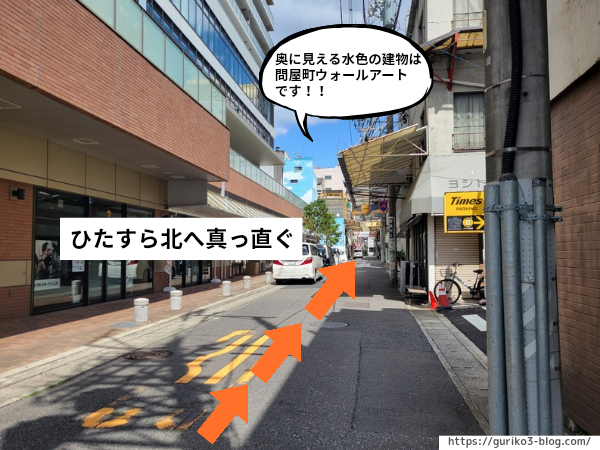 岐阜繊維問屋街　マルイサンカク　写真