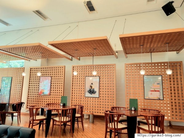 岐阜県図書館　純喫茶もくじ堂　写真