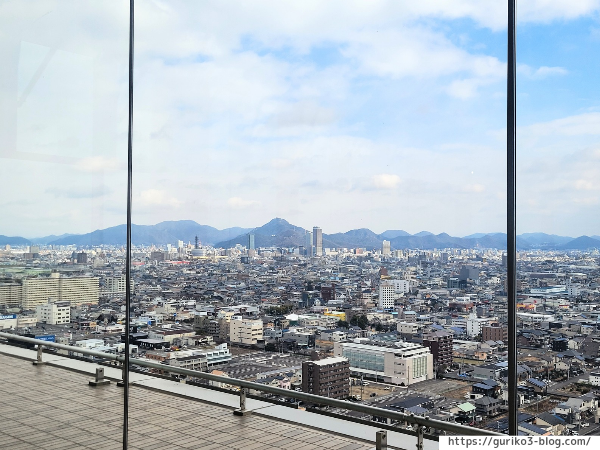 新岐阜県庁舎　展望ロビー